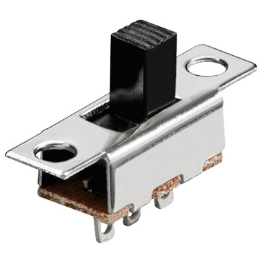 Produktbild von 300x Mini-Schiebeschalter Vertikal SPDT 0,5A 50V DC – 3 Pins, 2 Positionen, Kompakt 8x4x3,8mm, Für DIY & Elektronik