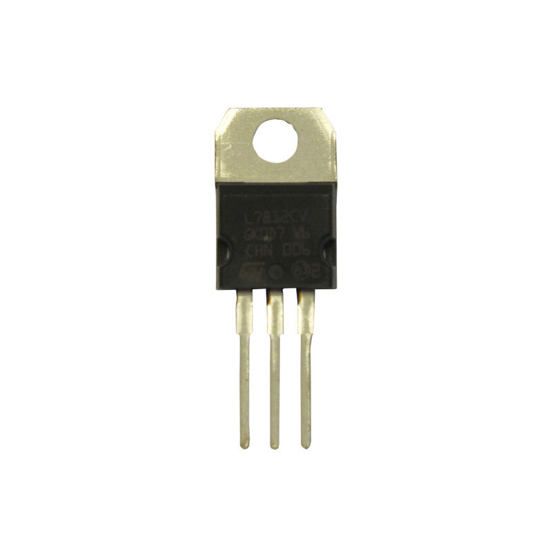 10x L7805CV Spannungsregler, TO-220 Gehäuse, 5V Ausgang, 1.5A – STMicroelectronics, Ideal Für Elektronikprojekte