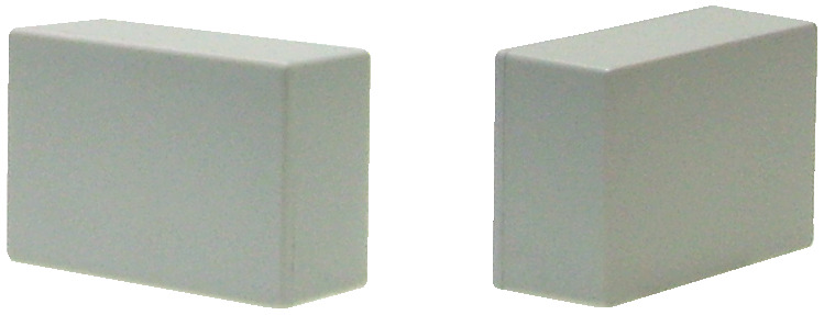 STRAPUBOX Kunststoffgehäuse, Typ 2024 GR, 72 X 50 X 26 Mm