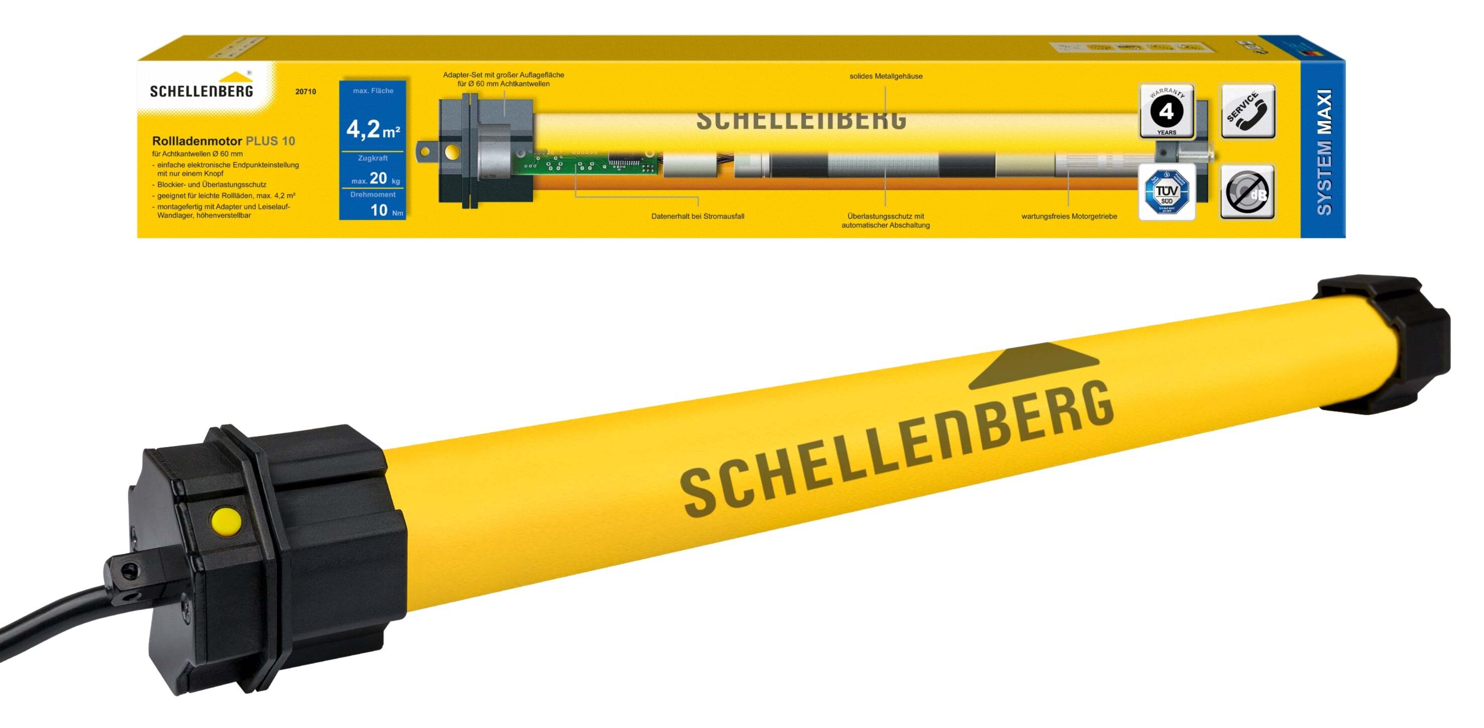 Produktbild von 10x Rohrkabelschuh 50 Mm² M8 – Verzinntes Kupfer, Für KFZ & Solar