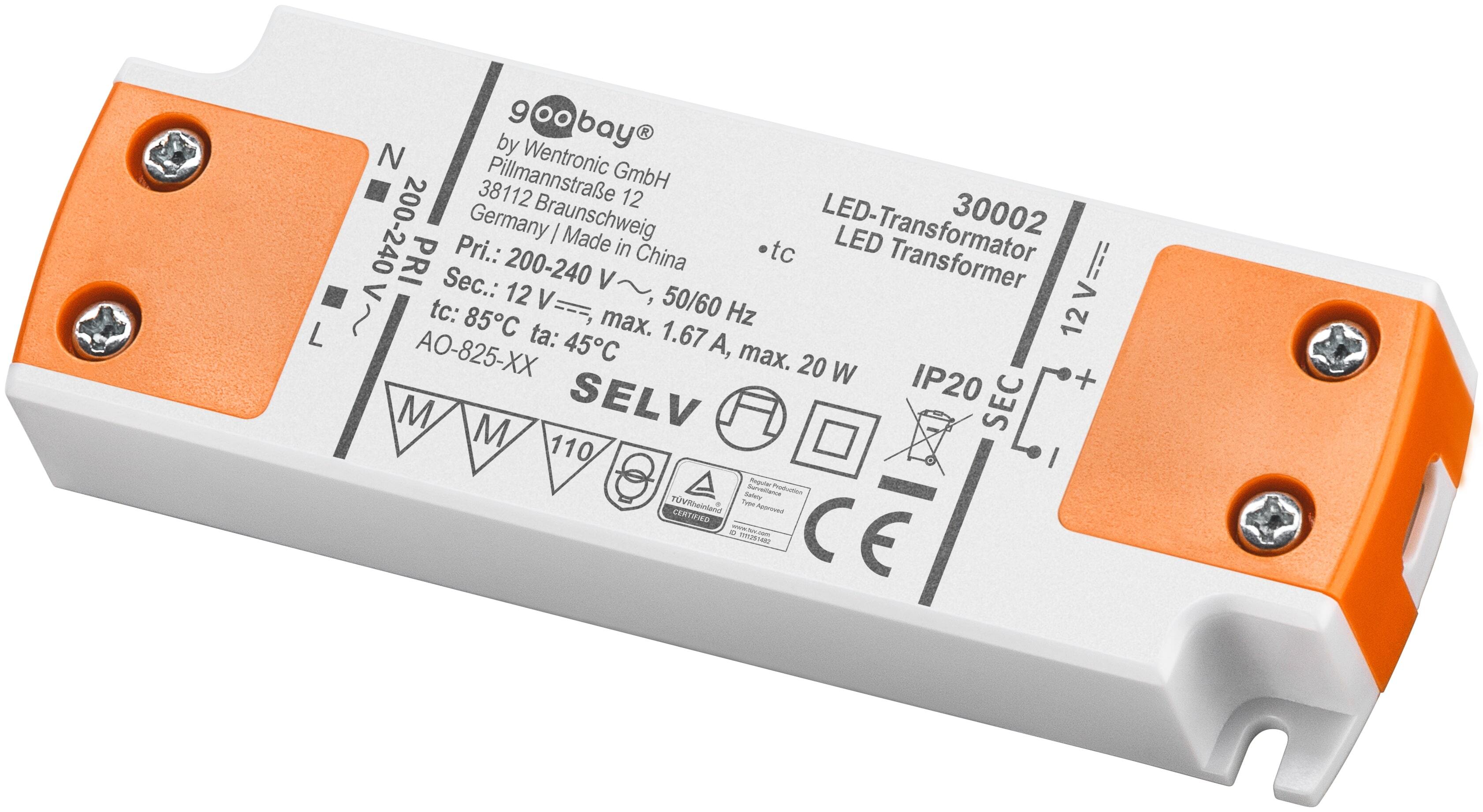 20-W-LED-Netzteil superflach,12 V DC | ELV Elektronik | Beleuchtung
