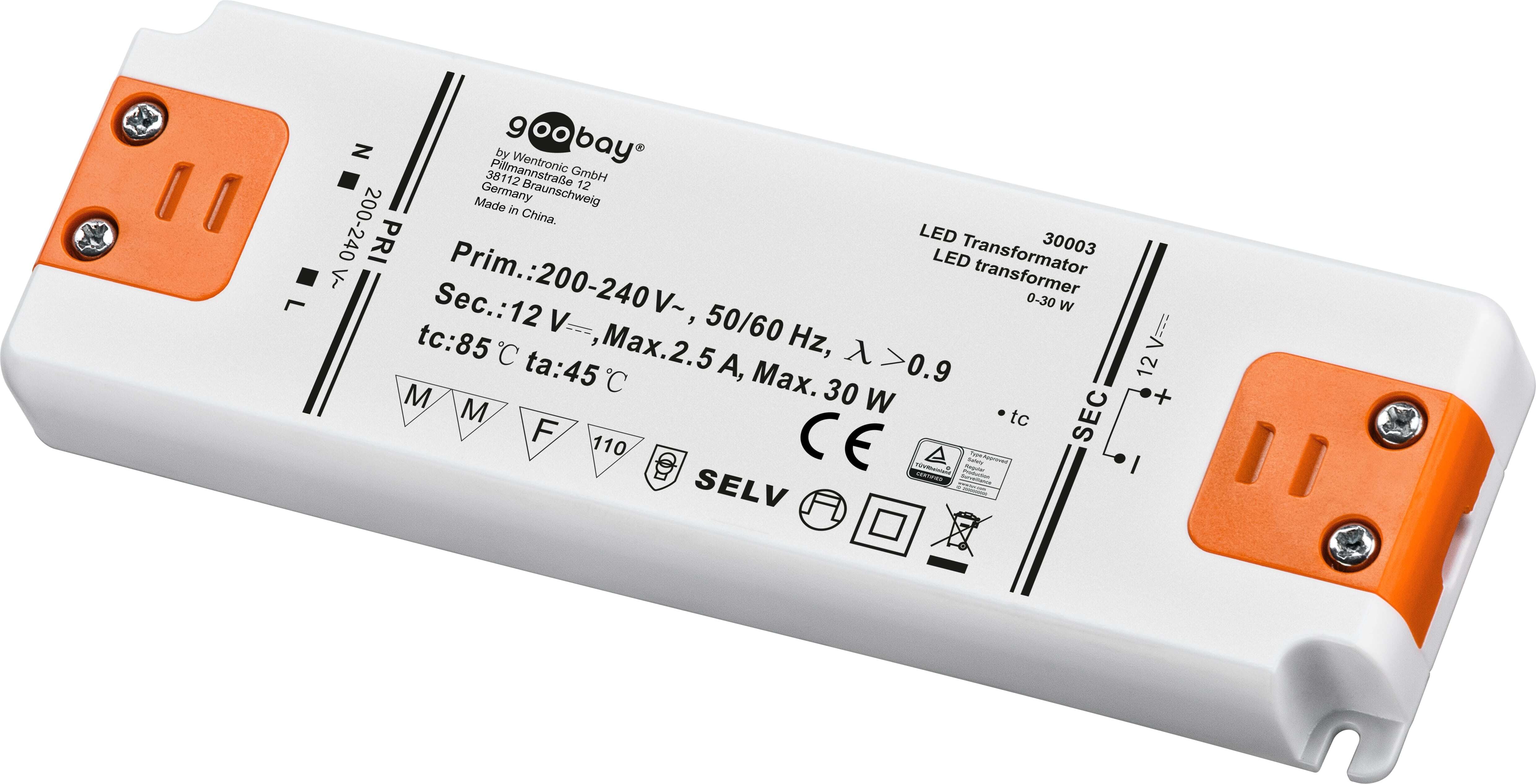 30-W-LED-Netzteil superflach,12 V DC | ELV Elektronik | Beleuchtung