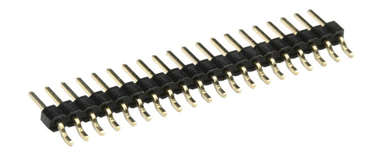 econ connect Stiftleiste PH1S5GOTB,1x 5-polig,abgewinkelt,RM 2,54 mm ...