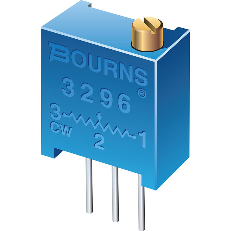 Bourns Trimmer 3296W-1-200LF,stehend,20 Ω | ELV Elektronik