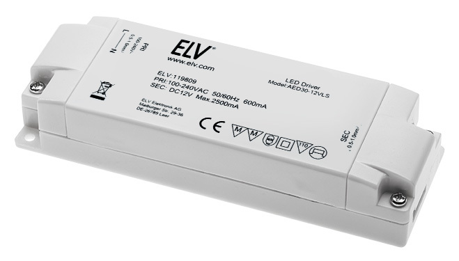 ELV 30-W-LED-Netzteil,12 V DC | ELV Elektronik | Beleuchtung