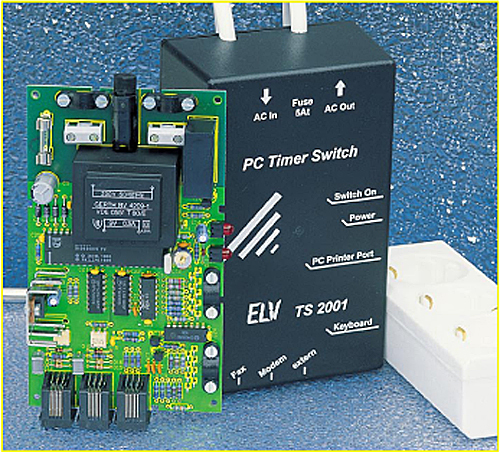 Ein-/Ausschalt-Automatik für PCs: PC-Timer-Switch TS 2001 Teil 1/4 ...