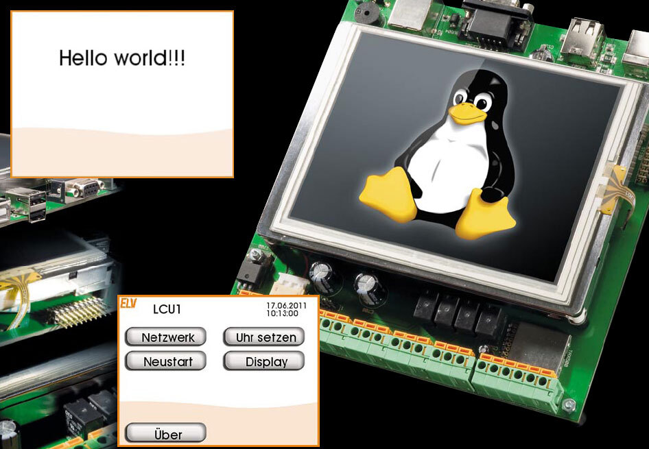 LINUX-Control-Unit LCU 1 - Benutzeroberfläche selbst erstellen Teil 1a ...