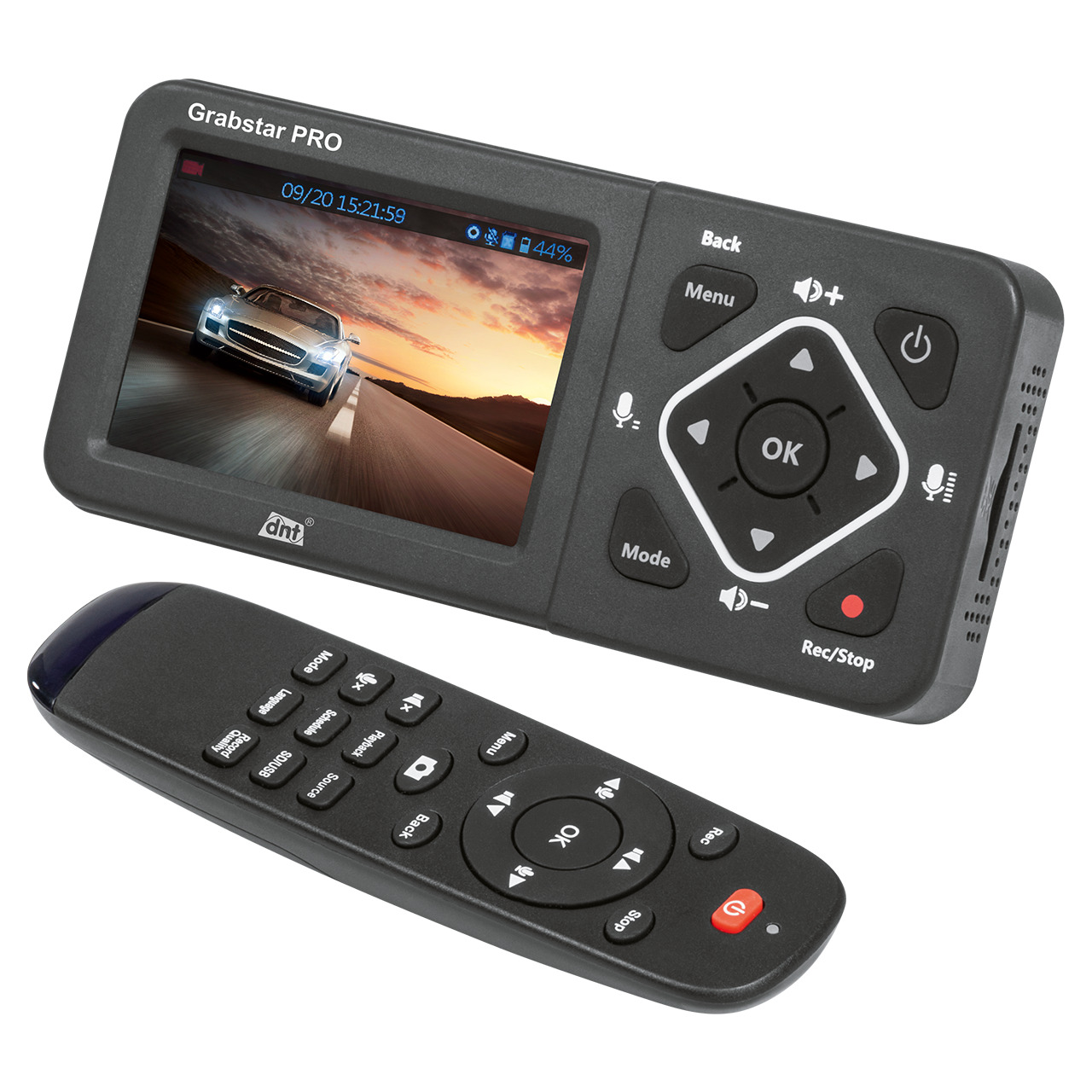 dnt HDMI-Video-Digitalisierer Grabstar PRO, 8,9-cm-LC-Display (3,5 ...
