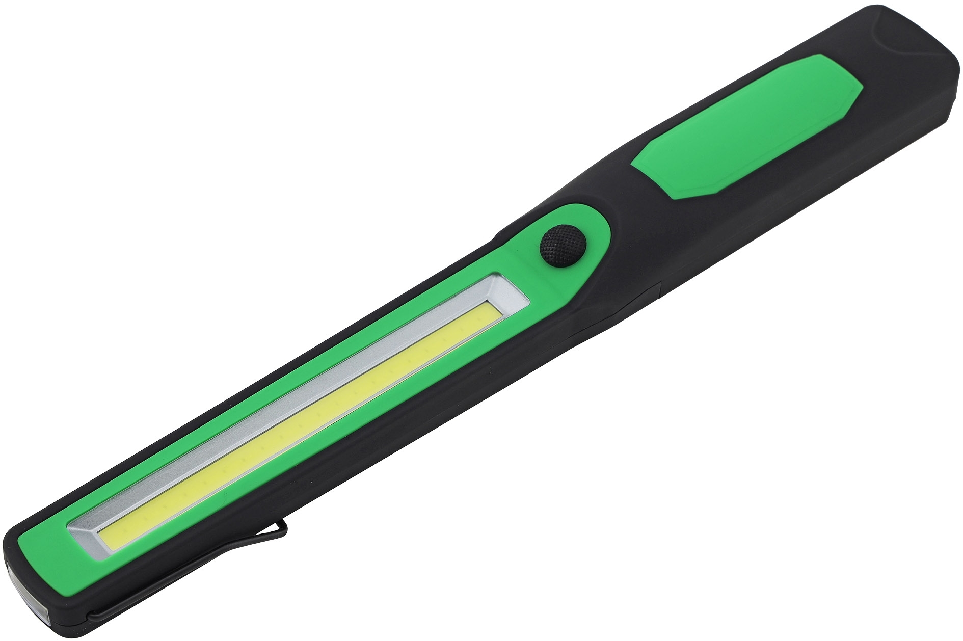 Chispa COB LED Handlampe – 100 Lumen, Kompakt 9,5x3x3 Cm, Inkl. 3 AAA Batterien, Mehrfarbig, Ideal Für Unterwegs