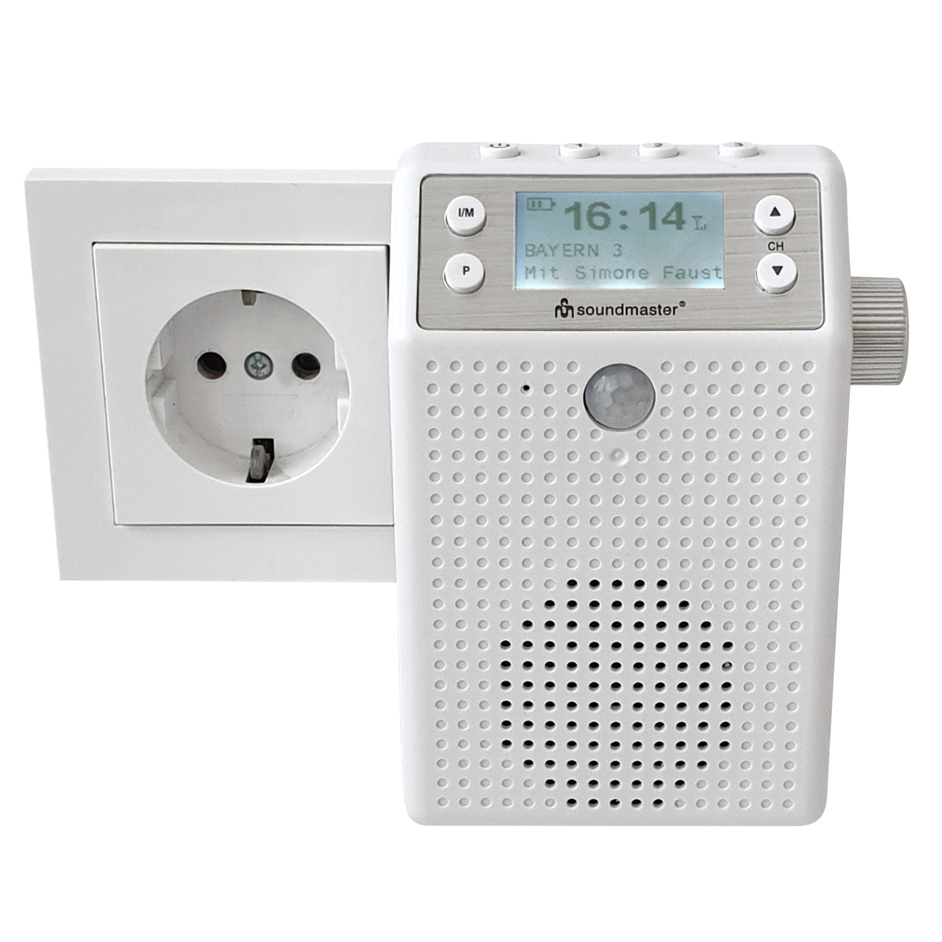 Soundmaster DAB60WE Radio Doccia Con Bluetooth - Impermeabile, Con Sensore Di Movimento - Foto 6