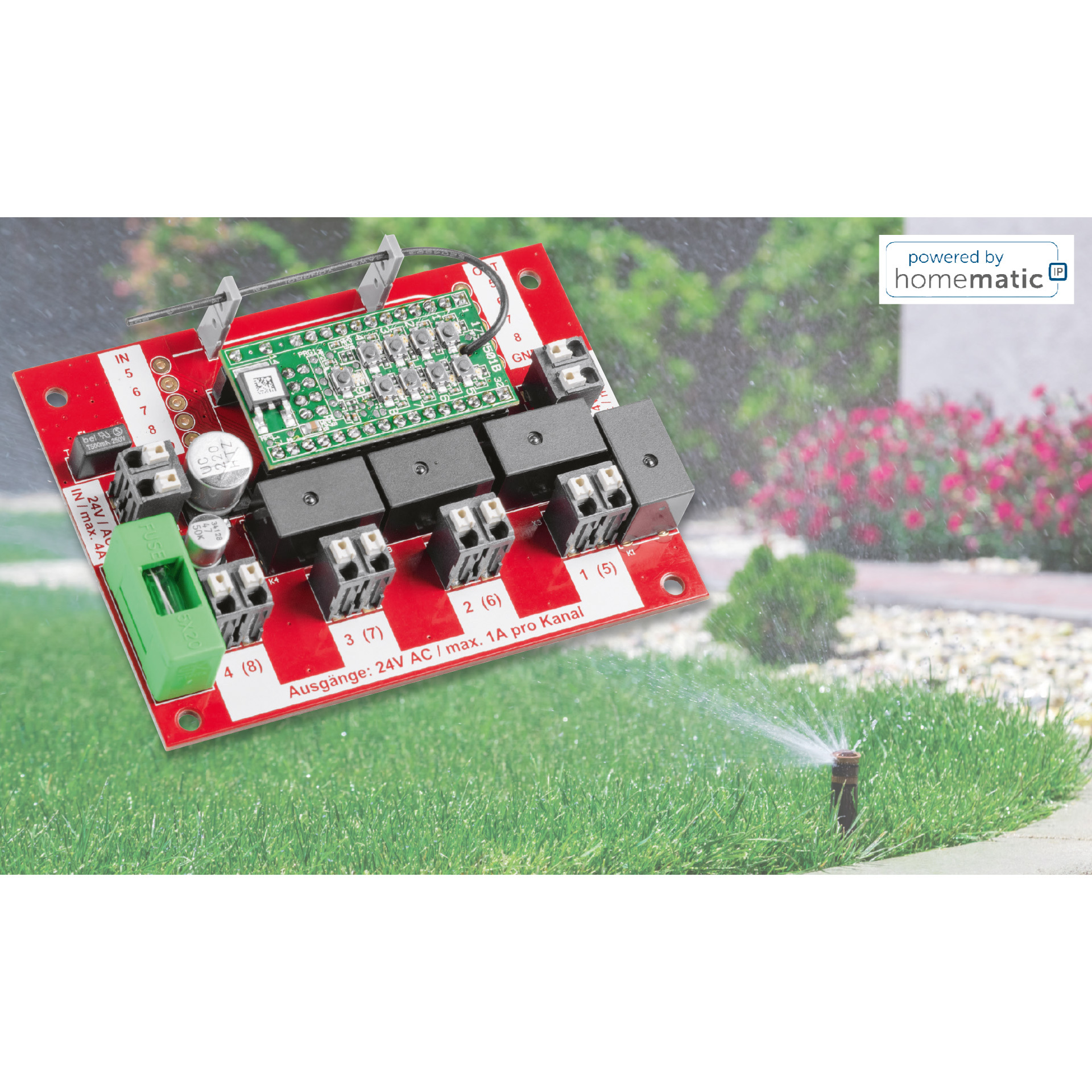 Gießkanne ade! - ELV Smart Home Garten Ventil Interface ELV-SH-GVI ...