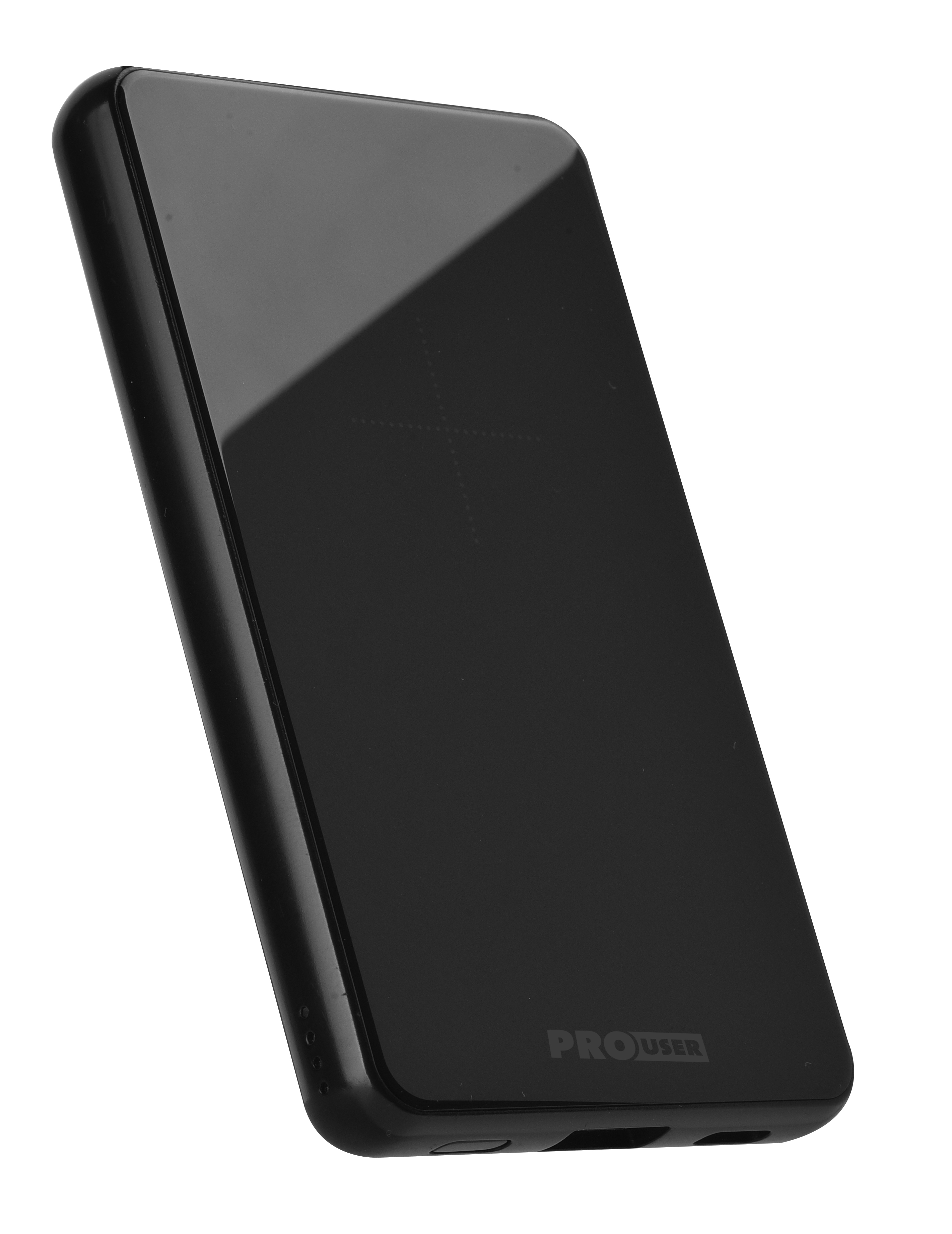 ProUser magnetische Qi-Powerbank mit 5.000 mAh, 18 W Ladeleistung, 5 W Wireless