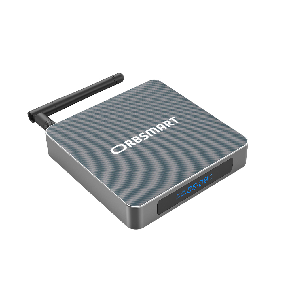 Orbsmart Android TV-Box TR-43, Android 12, Ultra HD, KODI, HDR10, microSD-Slot