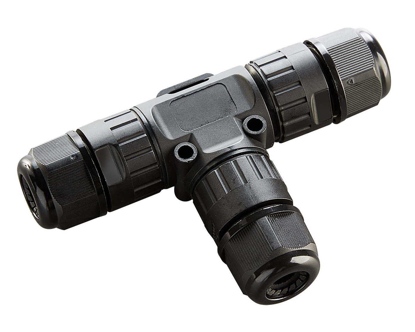 HIMOMO Kabelverbinder, waterdicht IP68, kabelverbinder, T-vorm, waterdicht, 3-weg, IP68 waterdichte kabelverbinders, 3-12 mm kabeldiameter voor tuin, outdoor, 6 stuks
