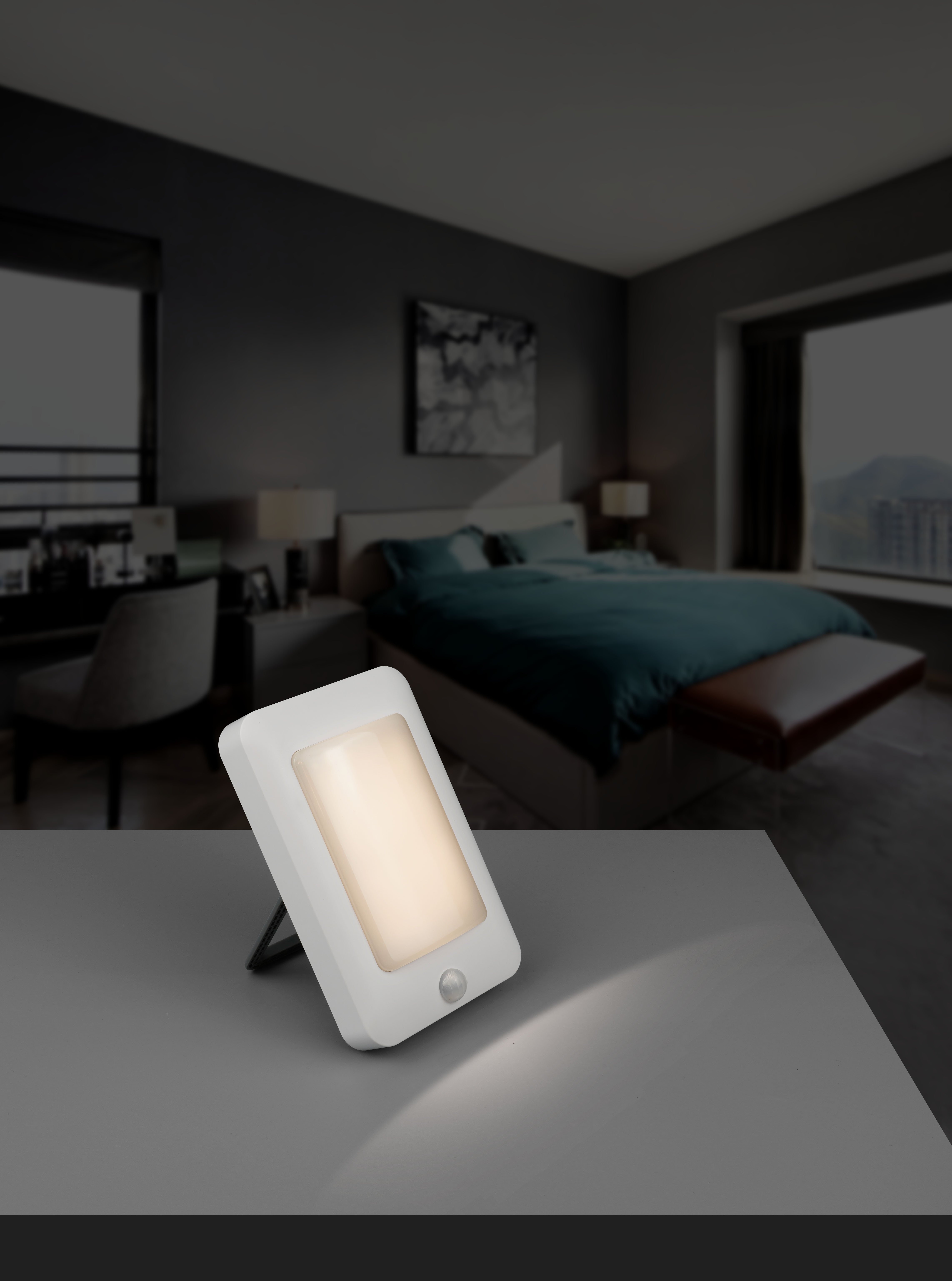 Gugxiom LED-Schlüssellochlampe Mit Bewegungsmelder – Batteriebetriebene Mini-Nachtleuchte Für Tür, Flur & Mehr