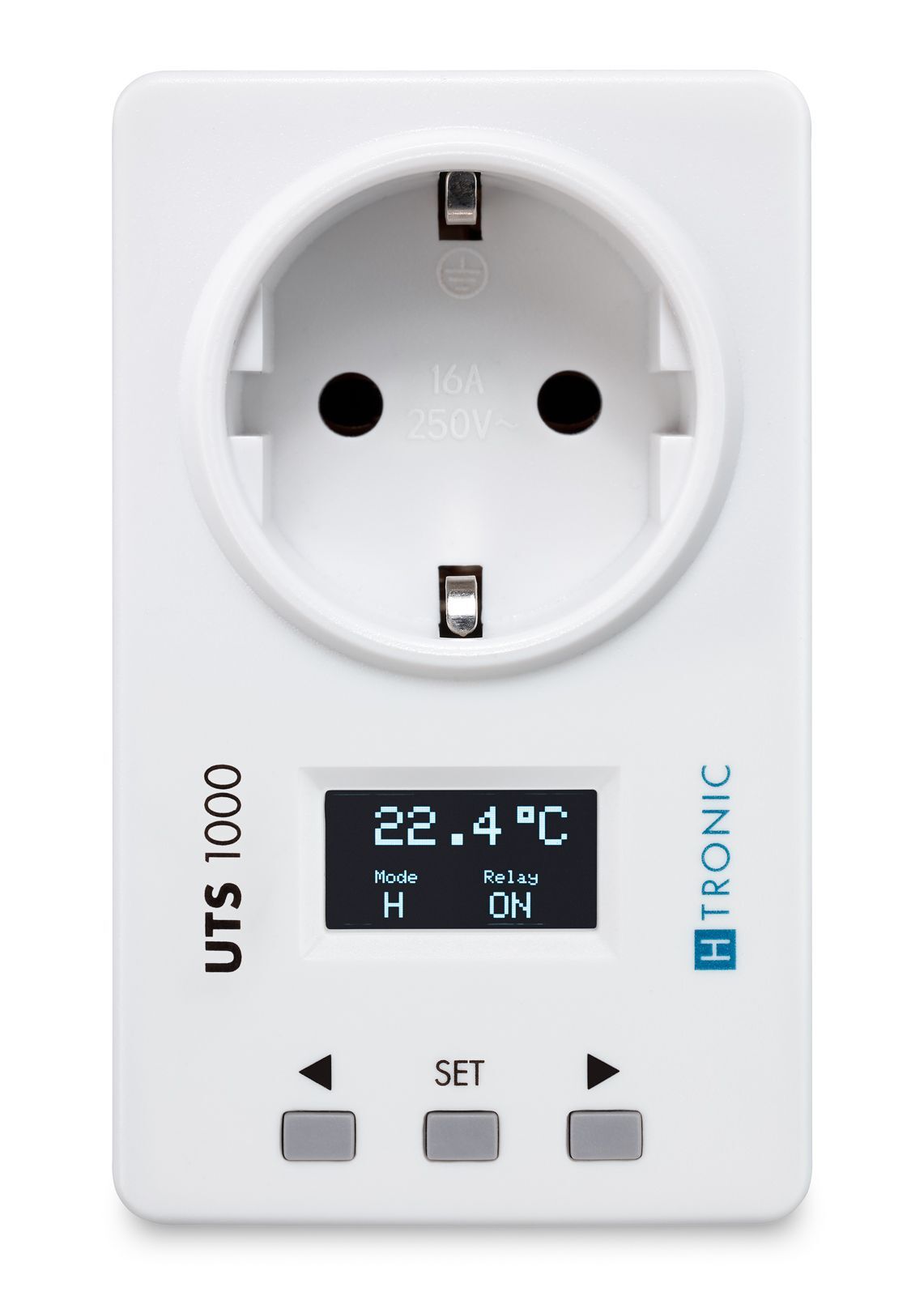 ChiliTec ST35 Stopcontactthermostaat, stopcontact met temperatuurregelaar, 230 V tussenstekker, eenvoudige bediening voor elektrische verwarming, infraroodverwarming, radiator ChiliTec ST35 Stopcontactthermostaat, stopcontact met temperatuurregelaar, 230 V tussenstekker, eenvoudige bediening voor elektrische verwarming, infraroodverwarming, radiator