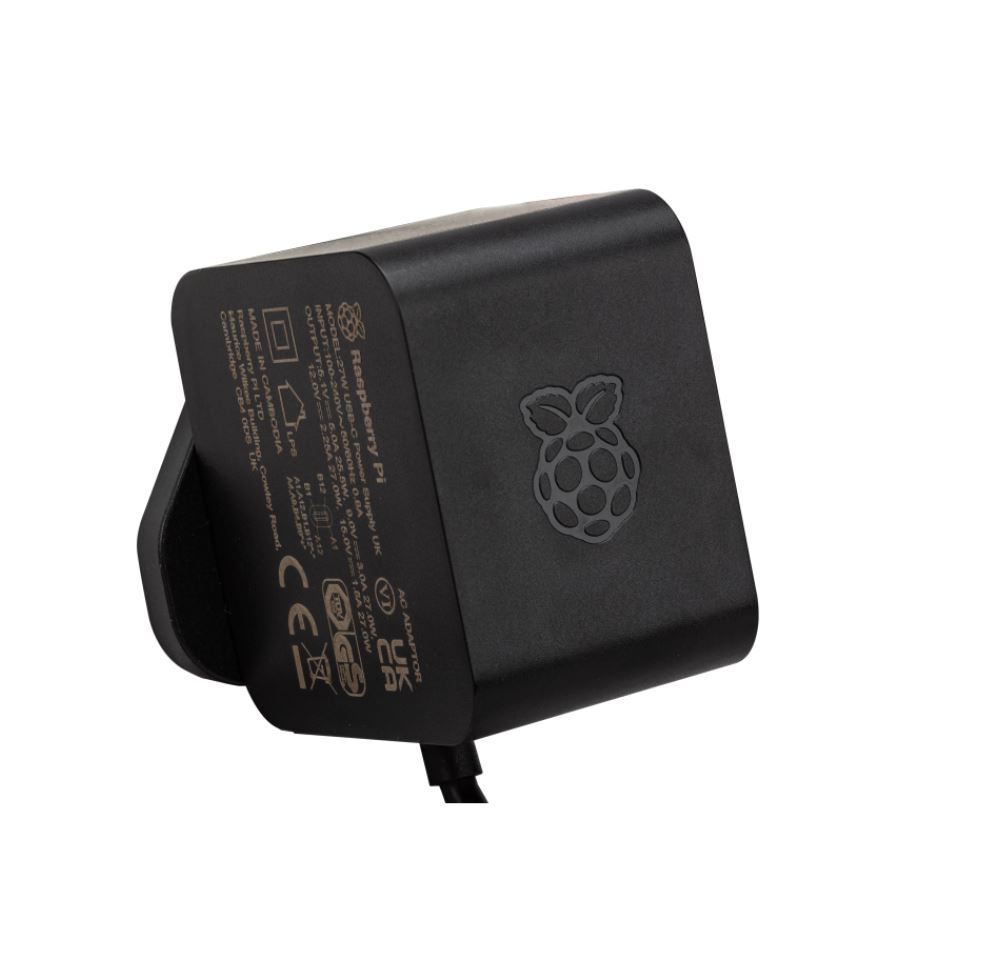 Raspberry Pi USB-C-Netzteil, 27 W, schwarz