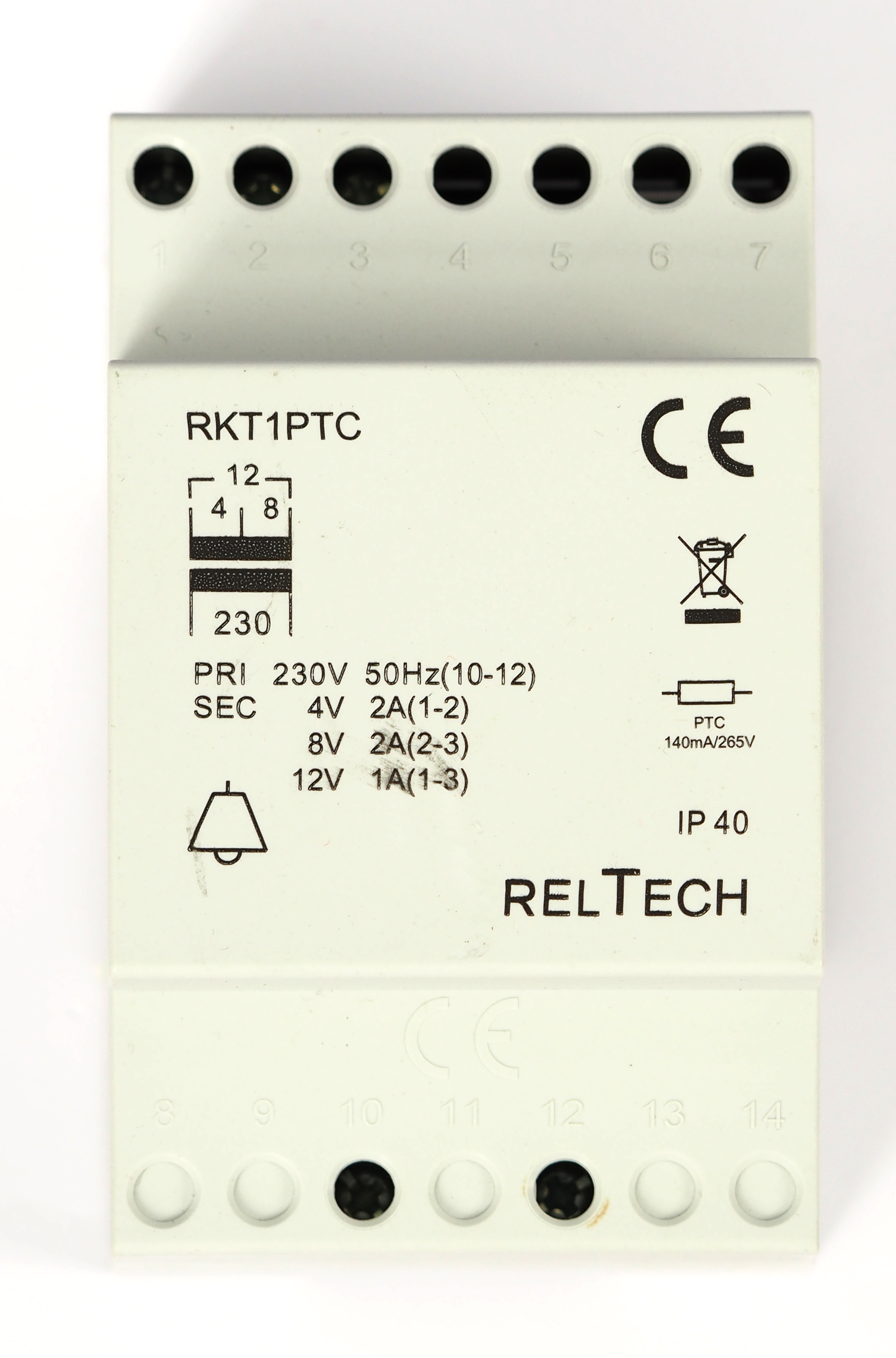 Transformateur De Sonnette Grothe GT 3139 – Neuf (sans Boîte)