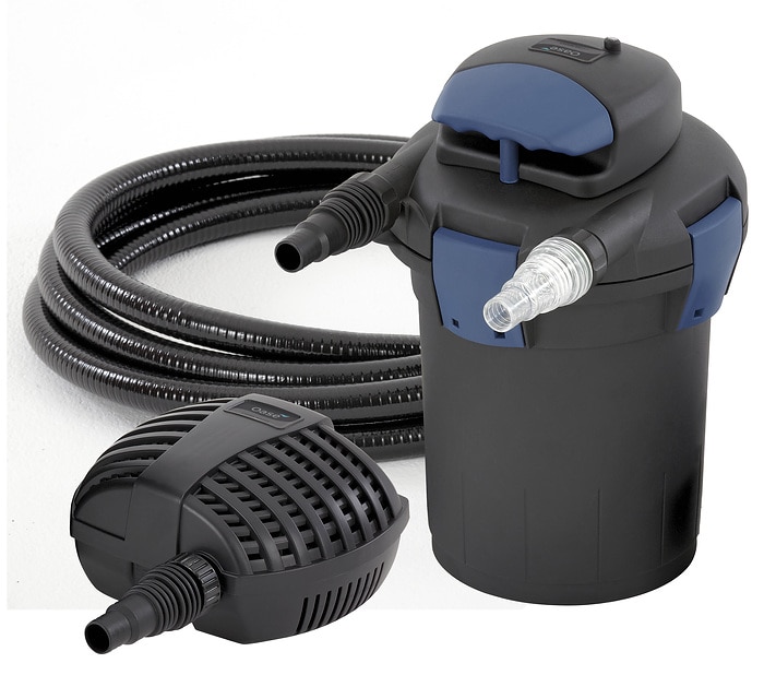 Oase Druckfilter-Set für kleine Teiche, BioPress Set 4000l