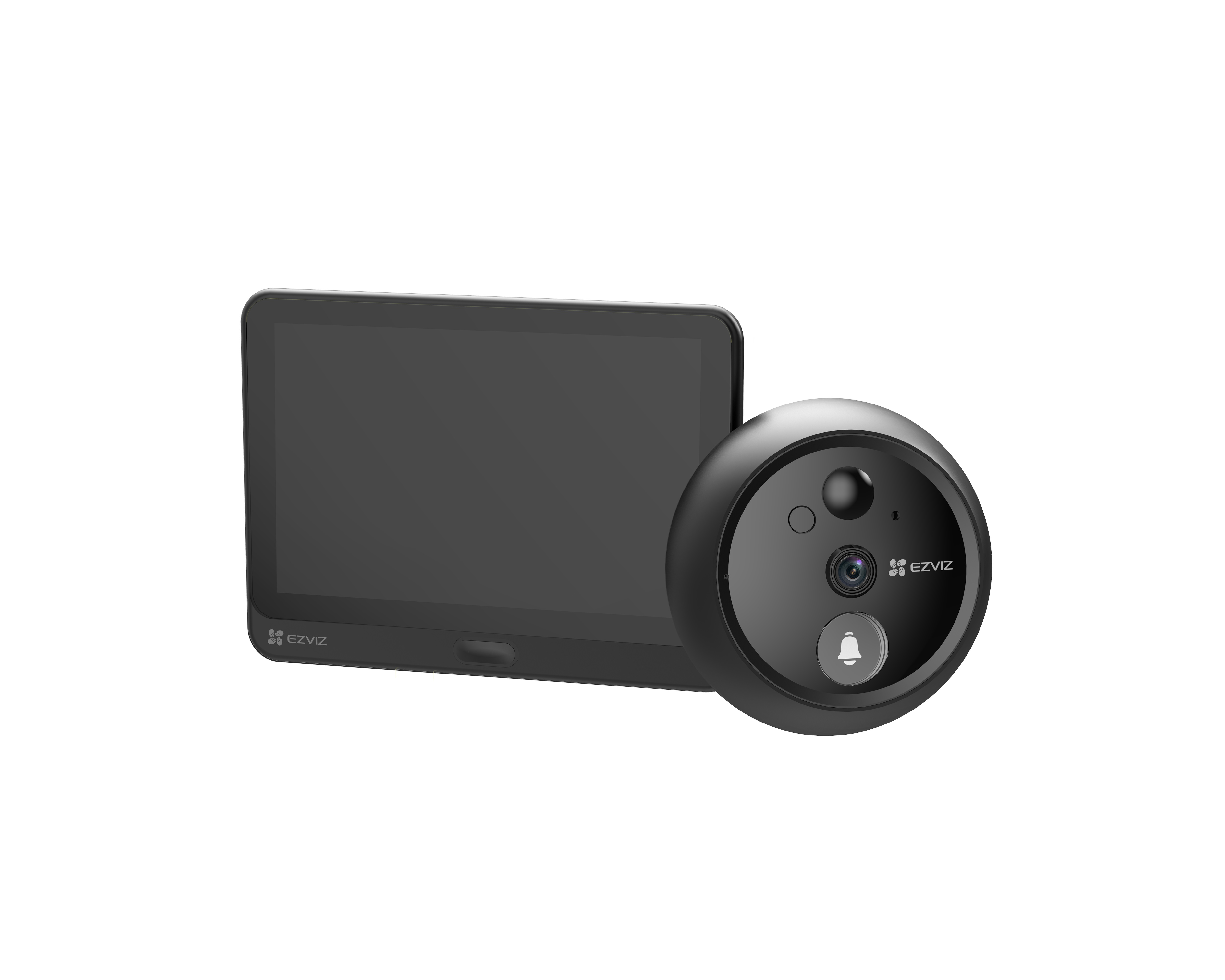 EZVIZ Smart Home Video-Türspion HP4, WLAN, 4,3" Touchscreen, Nachtsicht