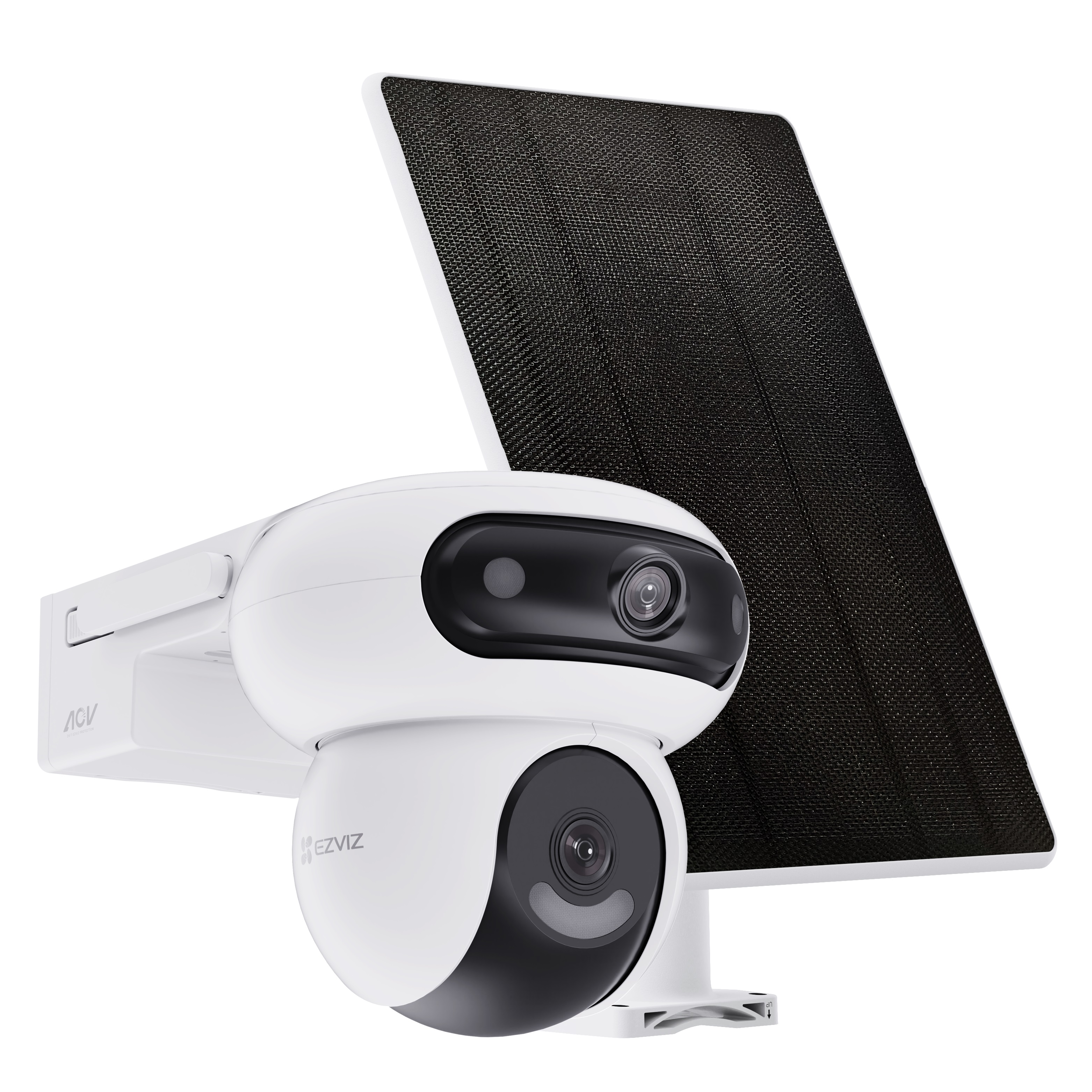 EZVIZ Smart Home 360° Überwachungskamera mit Solarpanel, Nachtsicht, 2K, HB90 + 8W-Solarpanel
