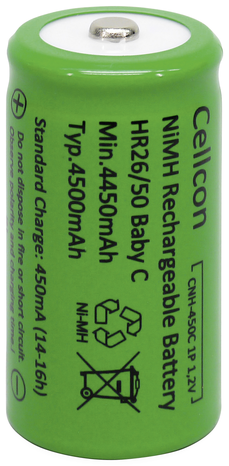 Cellcon NiMH-Akku Baby 4500 mAh