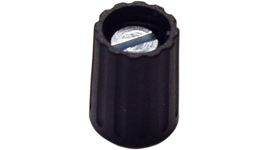 Spannzangen-Drehknopf, 10 mm Durchmesser für 4-mm-Achse