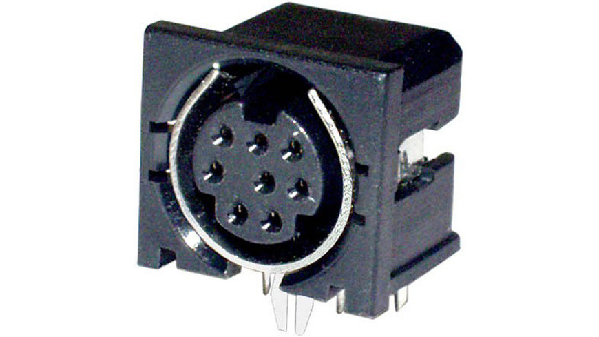 Popcornmaschine,Mini günstig Kaufen-Mini-DIN-Buchse, (S-VHS) 4-polig. Mini-DIN-Buchse, (S-VHS) 4-polig <![CDATA[Winkelprint]]>. 