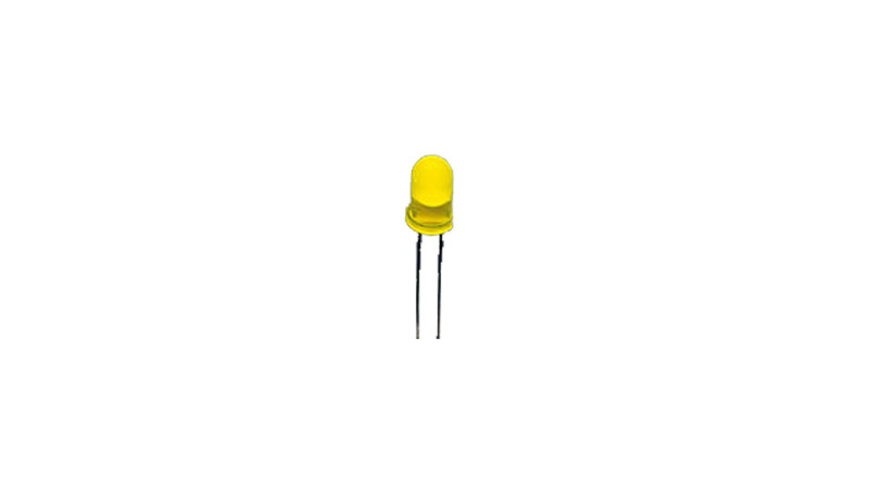 LED 5 mm, Gelb