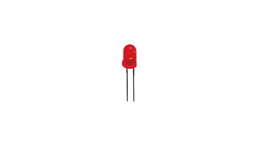 LED 5 mm, Rot