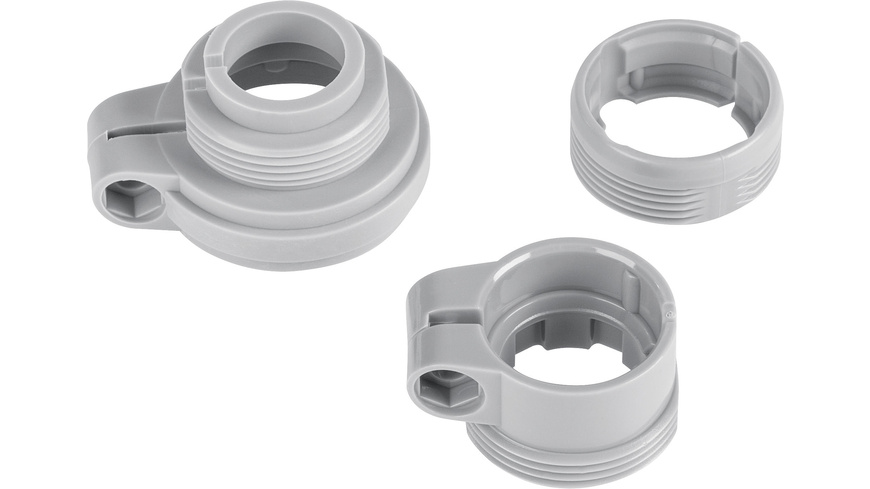 ELV Adapter-Set für Heizungsventil Danfoss RA, RAV, RAVL (Kunststoff)