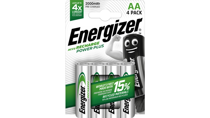 Energizer Akku Power Plus -4x2000mAh MignonNiMH