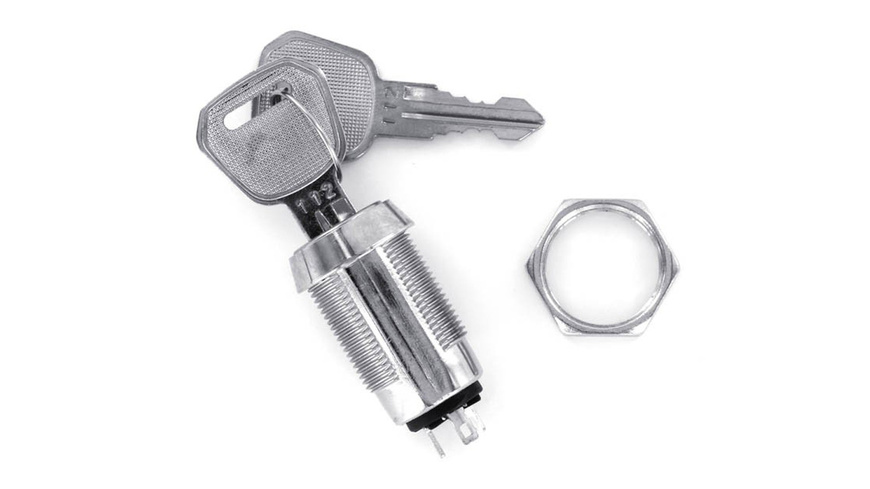 1A 125 günstig Kaufen-Schlüsselschalter 1A 125 V AC. Schlüsselschalter 1A 125 V AC <![CDATA[Schlüssel in beiden Stellungen abziehbar.]]>. 