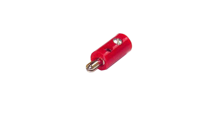 HO-Stecker 2,6 mm, rot