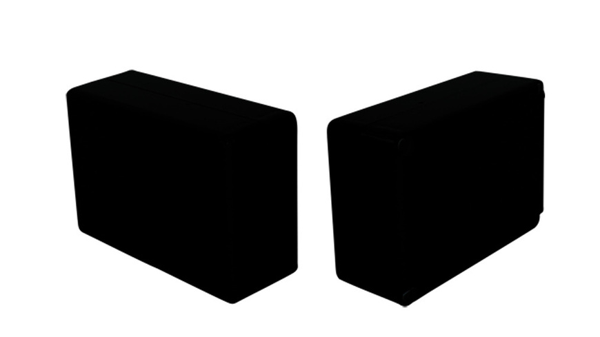 Strapubox Kunststoff-Gehäuse 2023 ABS 72 x 50 x 28 mm, schwarz