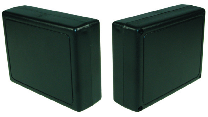 Strapubox Kunststoff-Gehäuse 2062 ABS 85 x 65 x 27 mm, schwarz
