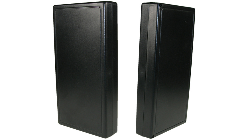 Strapubox Kunststoff-Gehäuse 2063 ABS 168 x 88 x 27 mm, schwarz
