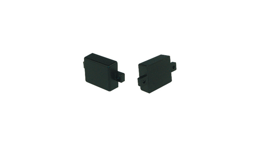 Schwarz Kunststoff günstig Kaufen-Strapubox Kunststoff-Gehäuse mit Lasche MG23 ABS 28 x 23 x 11 mm, schwarz. Strapubox Kunststoff-Gehäuse mit Lasche MG23 ABS 28 x 23 x 11 mm, schwarz . 