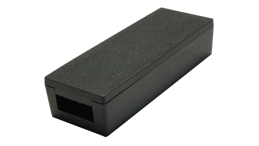 Rot+Schwarz günstig Kaufen-Strapubox Kunststoff-Gehäuse USB 1 ABS 56 x 20 x 12 mm, schwarz. Strapubox Kunststoff-Gehäuse USB 1 ABS 56 x 20 x 12 mm, schwarz . 