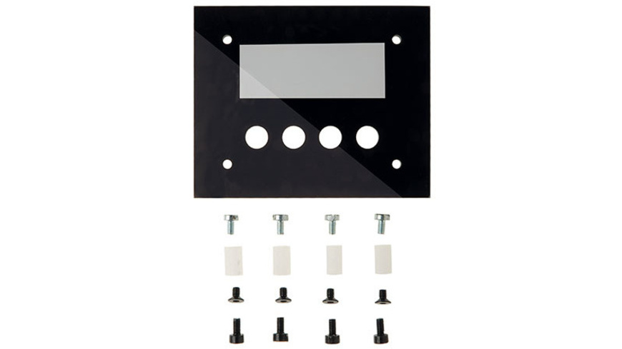 Frontplatte mit Tastenfeld für I2C-4DLED