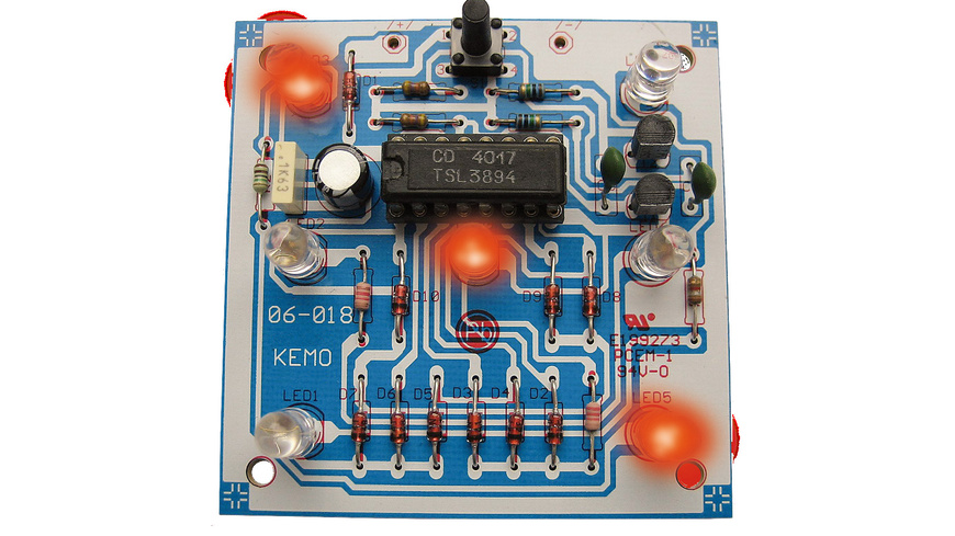 Kemo Bausatz B093 Elektronischer Würfel