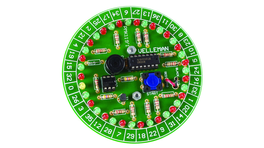 Velleman Bausatz Roulette MK119