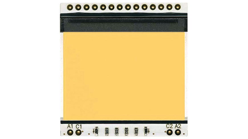 Electronic Assembly LCD-Backlight amber EA LED39x41-A