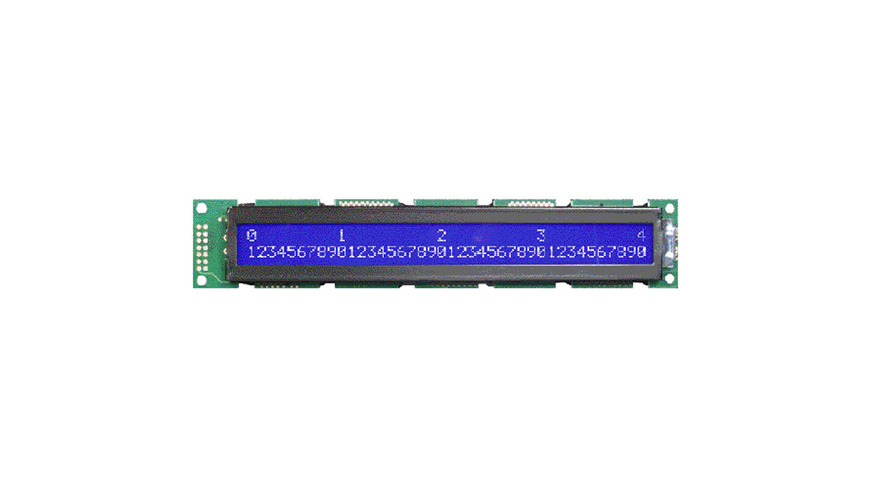 Electronic Assembly LCD-Punktmatrixdisplay EA W402B-NLW 5,56 mm 2x40