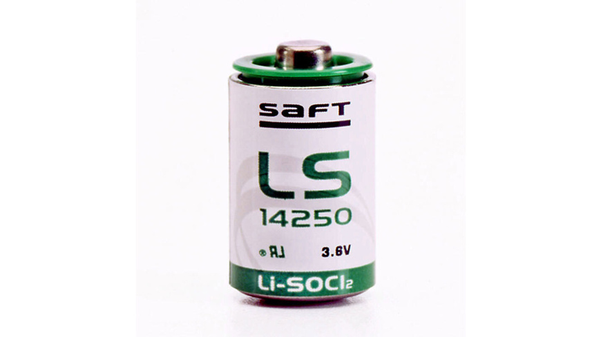 Saft Lithium-Batterie LS-14250, 1/2 Mignon AA, 3,6 V, 1200 mAh, 50er-Pack