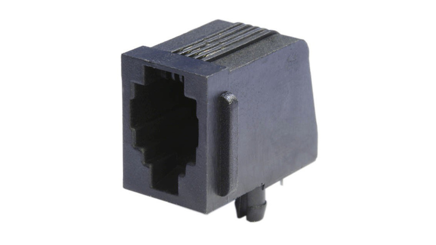 econ connect Modular-Einbaubuchse MEB4/4P, 4P4C, ungeschirmt