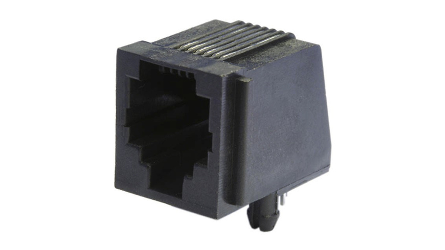 econ connect Modular-Einbaubuchse MEB6/6P, 6P6C, ungeschirmt