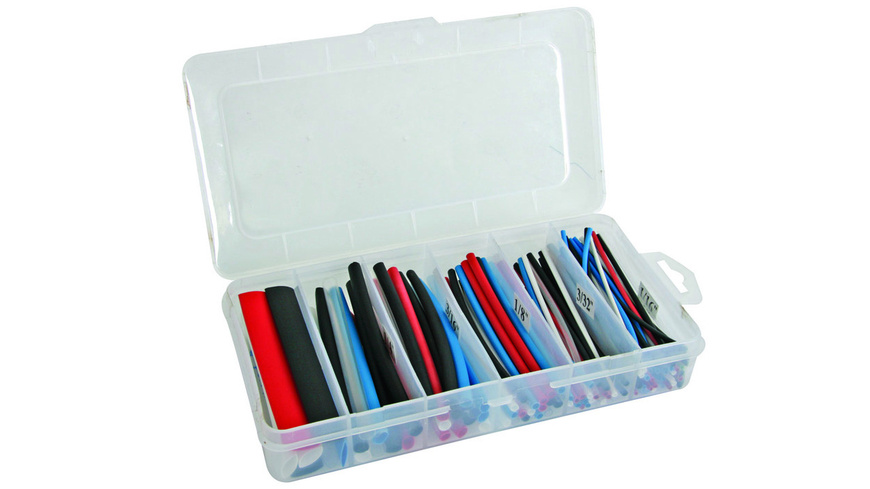 Velleman 170-tlg. Schrumpfschlauch-Sortiment, mehrfarbig