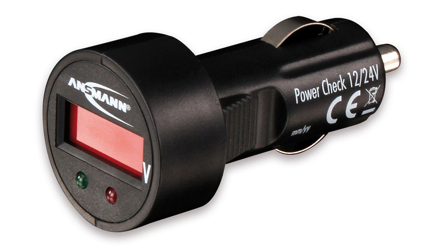 MINI MINI günstig Kaufen-Ansmann Powercheck 12/24 V Batterieüberwachung. Ansmann Powercheck 12/24 V Batterieüberwachung <![CDATA[Praktischer Miniatur-Tester zum Überwachen des Batteriestandes und der Lichtmaschine bei 12/24-V-Batterien.]]>. 