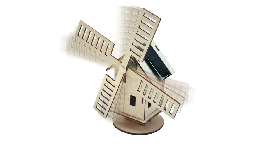 DEKO günstig Kaufen-SOL-Expert Bausatz Solar Windmühle "Holland". SOL-Expert Bausatz Solar Windmühle "Holland" <![CDATA[Hier drehen sich die Flügel nicht im Wind, sondern mit der Kraft des Sonnenlichts. Die kleine Deko-Bockwindmühle wird von einer